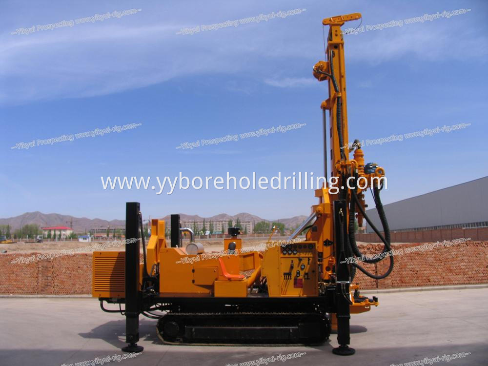 Ykrc 500a 50m Reverse Circulation Dth Rc Powder Core Drilling Rig 14